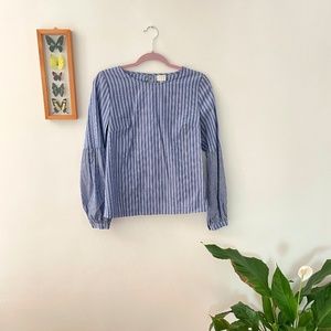 AND, Size Small, Blue & White